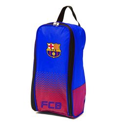 FC Barcelona Official Fade Football/Soccer Crest Shoe/Boot Bag (One Size) (Blue/Red)