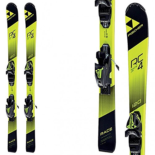Fischer RC4 Race Jr. Skis + FJ AC Bindings – 2018 (120)