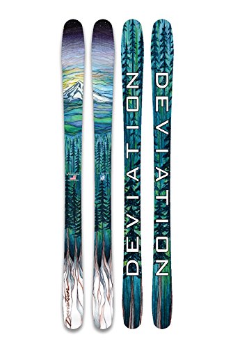 Deviation Ski & Snowboard Works The Ellipse 159 Downhill Skis