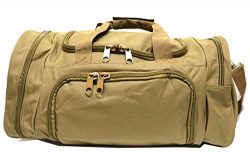 WolfWarriorX Military Tactical Duffle Bag, Large Storage Bag Luggage Duffle for Traveling, Gym,  ...