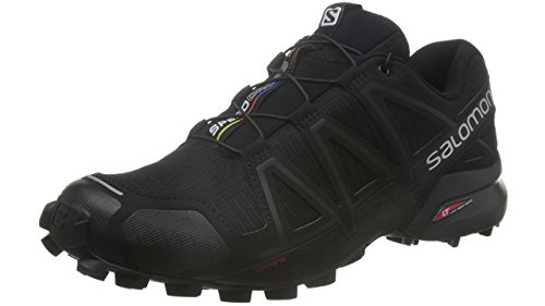 Salomon Men’s Speedcross 4 Trail Runner, Black A1U8, 9.5 M US